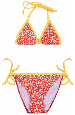 Купальник для дівчаток Bibo 8014 р.104 червоний