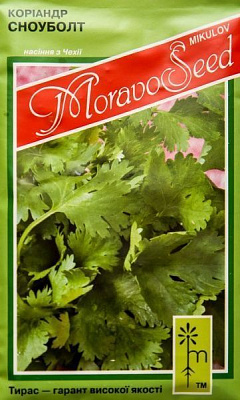Насіння MoravoSeeds коріандр Сноуболт 2 г