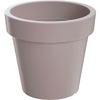 Горшок пластиковый Prosperplast Lofly круглый 27,3л серый (70715-405) 