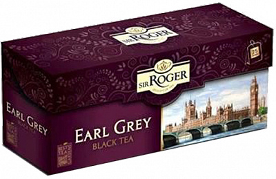 Чай черный Sir Roger Earl Grey 25 шт. 50 г 