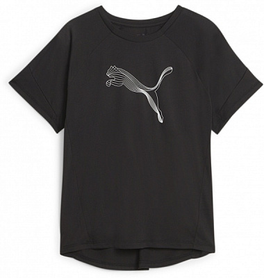 Футболка Puma EVOSTRIPE Tee 67607001 р.M черный