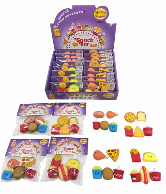 Игровой набор продуктов Monster Gum mochi squishy Снек бар T25003