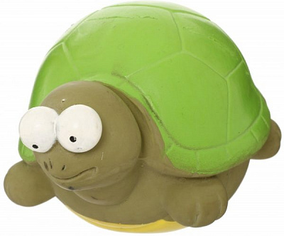 Игрушка для собак Lilli Pet Большеглазая черепаха со звуком 18 см 20-2314