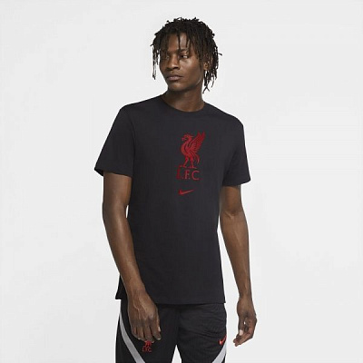 Футболка Nike M NK TEE EVERGREEN CREST CZ8182-010 S чорний