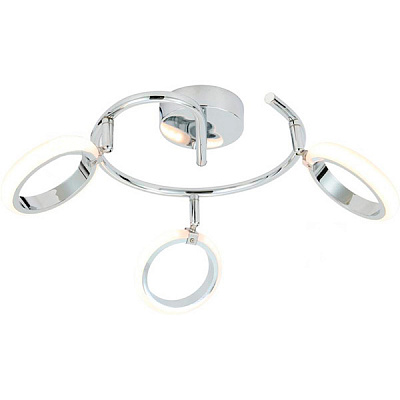 Спот Victoria Lighting LED 3x5 Вт хром Ring/PL3-S
