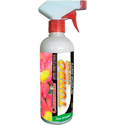 Удобрение органическое  TURBO спрей для цветущих растений 0,5 л