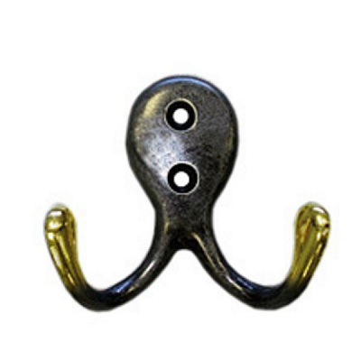 Гачок меблевий Larvij LK0201AB антична латунь