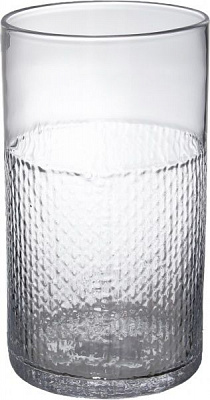 Ваза стеклянная прозрачная SL 25х14.2 см Wrzesniak Glassworks