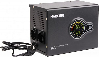 Источник бесперебойного питания (ИБП) Maxxter 1000VA MX-HI-PSW1000-01