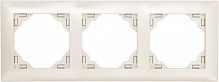 Рамка тримісна Efapel LOGUS універсальна кремовий 90930 TPE
