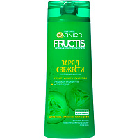 Шампунь Garnier Fructis Заряд свіжості для нормального волосся, схильного до жирності 400 мл