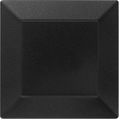 Накладка на механизм выключателя одноклавишный HausMark Alta без подсветки черный SNG-SWP.SQ20MG1W1-BK