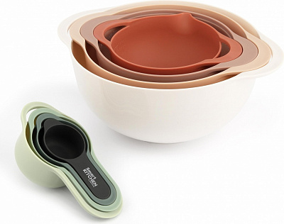 Набір мисок Smart Kitchen by Flamberg Bright 8 предметів