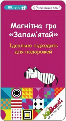 Гра настільна Joy Band Запам`ятай магнітна