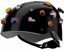 Шолом захисний STREETJAM з пінами Зроби сам чорний глянцевий М (55-58 см)