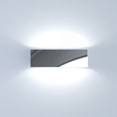 Светильник настенный Iterna Wall BQube хром 