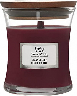 Свеча ароматическая Woodwick Medium Black Cherry 275 г 