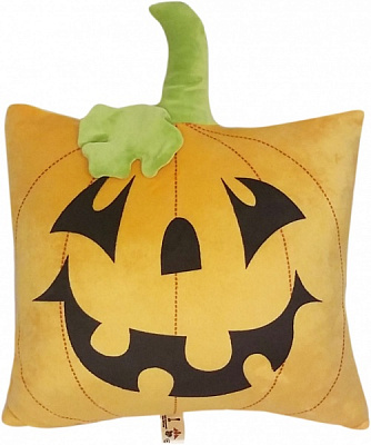 Подушка декоративная Halloween Pumpkin 40x40 см золотистый Анна 