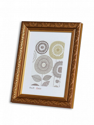 Рамка для фото Velista 30E-1028v 1 фото 15x21 см золотой 