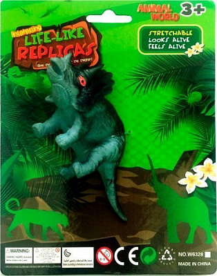 Игрушка-растяжка Qunxing носорог W6328-372 