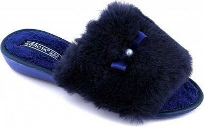 Обувь домашняя БЕЛСТА Мех р. 37 синий 87-2/075 