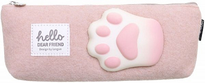 Пенал Мягкая лапка коричневый