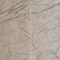 3D-панель з ПВХ самоклейна HODM Біло-Бежевий мармур 600x300 мм