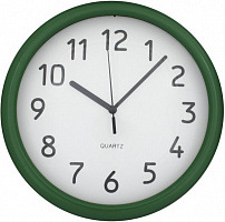 Часы настенные Economix Classical Promo зеленый d 30 см E51812-04