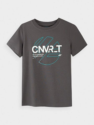 Футболка 4F J4L21-JTSM208-22S р.152 серый