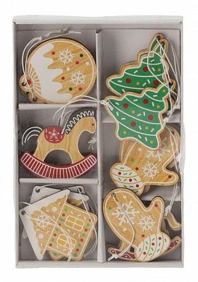 Набор игрушек Тайм Еко Олени d 40 мм 4 см 18 шт./уп.