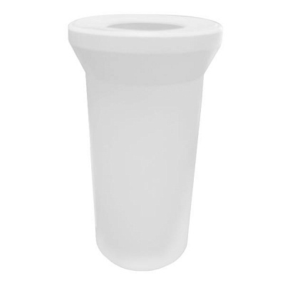 Колено канализационное внутреннее Европласт АБУ 110 мм 180°