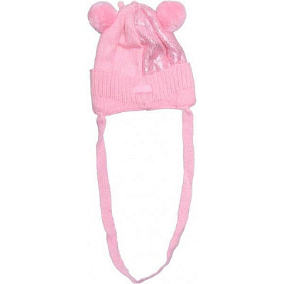 Шапочка дитяча для дівчинки Luna Kids р.36 рожевий 2104