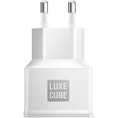 Зарядний пристрій Luxe Cube USB 2.1A white