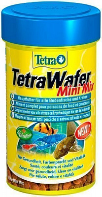 Корм Tetra Wafer Mini Mix 100 мл