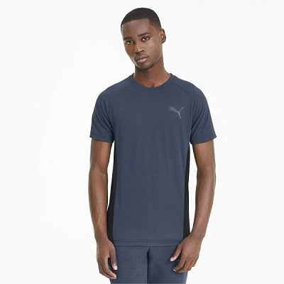 Футболка Puma EVOSTRIPE Tee 58146543 L темно-синий