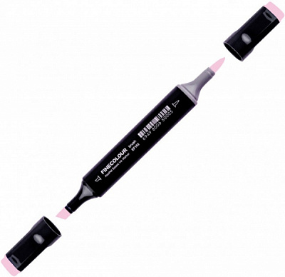 Маркер спиртовой FINECOLOUR EF102-200 мягкий розовый 