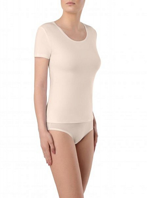 Футболка жіноча Conte р. 46 бежевий Basic Collection LF 2022