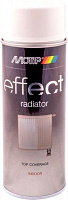 Фарба аерозольна Motip Deco Effect для побутових радіаторів білий мат 400 мл