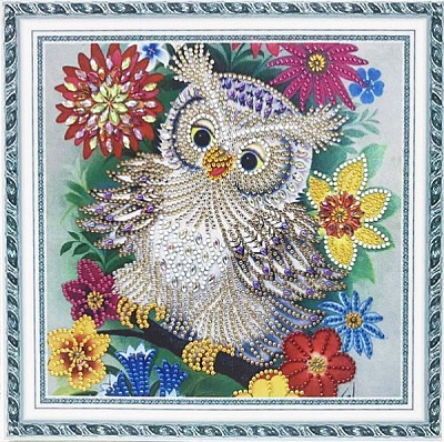 Набір для творчості Сова-красуня 188741 Діамантові ручки