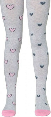 Колготки дитячі Conte-Kids TIP-TOP 510 р.128-134 світло-сірий