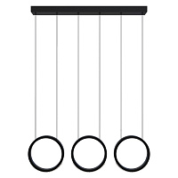 Люстра підвісна Victoria Lighting 20 Вт чорний Toffee/SP3 black