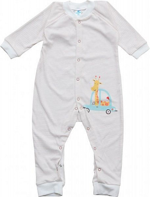 Комбинезон Minikin р.86 белый с рисунком 205903 