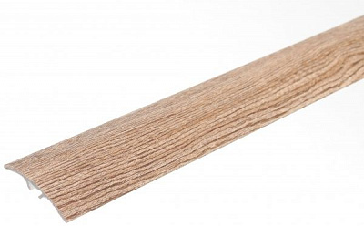 Поріжок алюмінієвий гладкий King Floor П10 40x1800 мм модрина (П10 180 34)