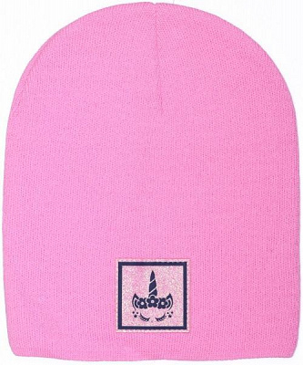 Шапочка детская для девочки Kraft+ 9710 р.50-52 темно-розовый 