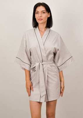 Халат женский Roksana Ketrin №1164/69005 р. 44 бежевый
