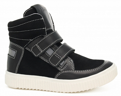 Ботинки для мальчиков BARTEK 4435-R54P р.30 черный с белым 