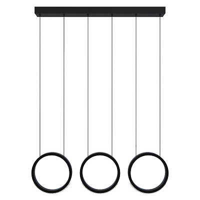 Люстра подвесная Victoria Lighting 20 Вт черный Toffee/SP3 black