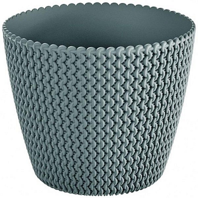 Горшок пластиковый Prosperplast Splofy круглый 3л светло-серый (11900-656) 