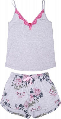 Піжама жіноча Ніжність р. M сірий