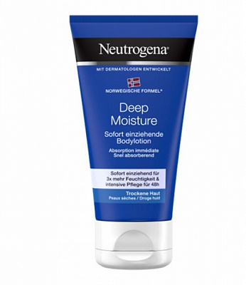 Лосьон для тела Neutrogena Глубокое увлажнение для сухой кожи 75 мл